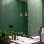 Green Bathroom Tile Designs